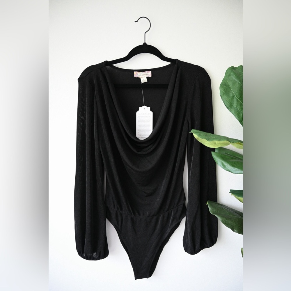 Band of The Free Cowl Neck Bodysuit
